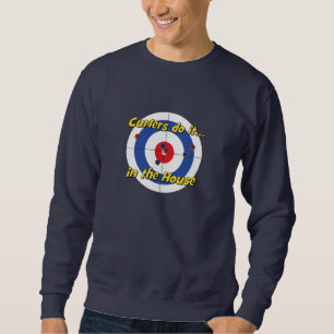 Sweatshirt Les "bigoudis le font T-shirt dans Chambre" - (le