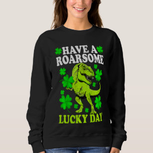Sweatshirt Les Enfants Ont Une Chance Rarante Jour Dino St Pa