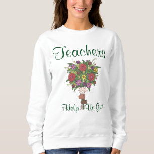 Sweatshirt Les enseignants nous aident à développer le Sweats