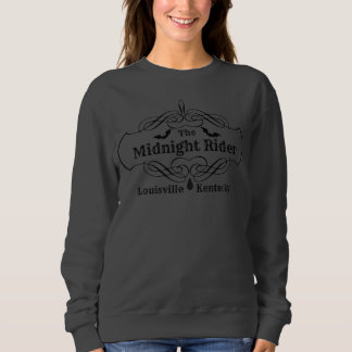 Sweatshirt Les femmes du Logo des cyclistes de minuit