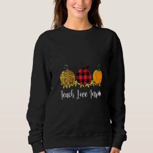 Sweatshirt Les femmes enseignent l'amour inspirent la vie de
