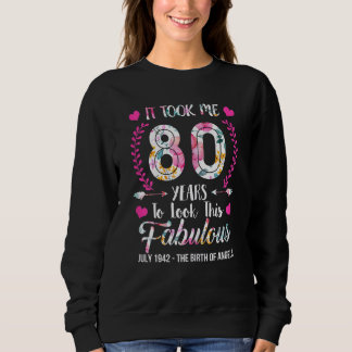 Sweatshirt Les Femmes Il M'A Fallu 80 Ans Pour Voir Ce Bon 80