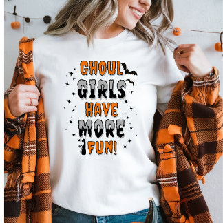 Sweatshirt Les Filles Ghoul Ont Plus Amusant Halloween Modern