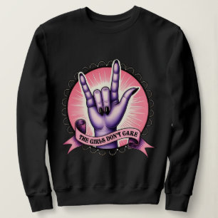 Sweatshirt Les filles ne se soucient pas des féministes