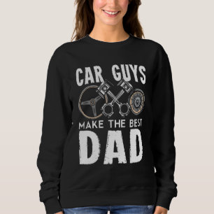Sweatshirt Les Garçons De Voiture Font Le Meilleur Papa Mécan