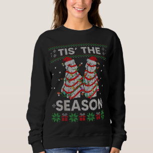 Sweatshirt Les gâteaux de Noël Debbie Becky Xmas
