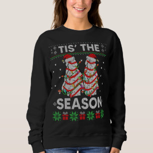 Sweatshirt Les gâteaux de Noël Debbie Becky Xmas
