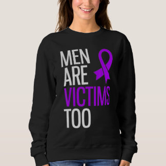 Sweatshirt Les hommes sont victimes d'abus narcissique de vio