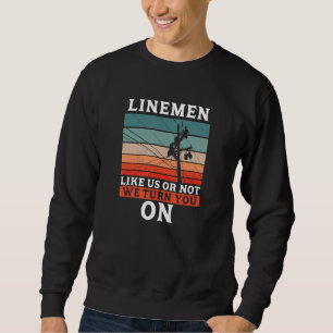 Sweatshirt Les Liens Comme Nous Ou Pas Nous Te Mettons En Ser