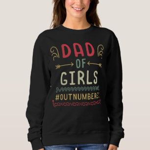 Sweatshirt Les Mens Papa Of Girls Meilleur Papa Jour Père De