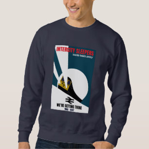 Sweatshirt Les passionnés de train ferroviaire britannique