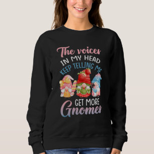 Sweatshirt Les Petites Voix Dans Ma Tête Continuent À Me Dire