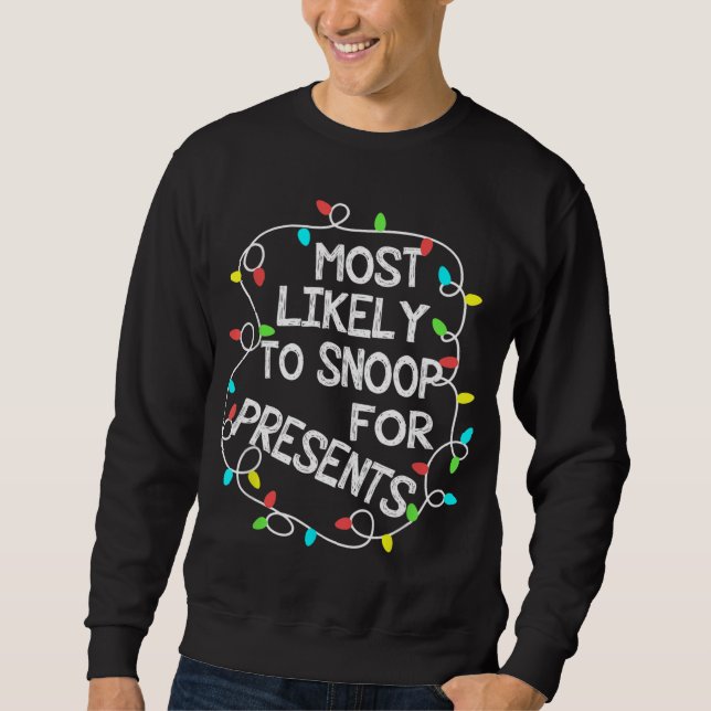 Sweatshirt Les Plus Probables À Snoop Pour Les Présentations  (Devant)