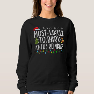 Sweatshirt Les Plus Susceptibles D'Écorcher À La Reindeer Fun