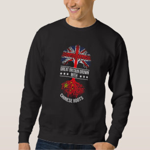 Sweatshirt Les racines chinoises L'ancêtre des immigrants Gra