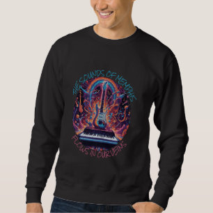 Sweatshirt Les sons de Memphis coulent dans nos veines Musiqu