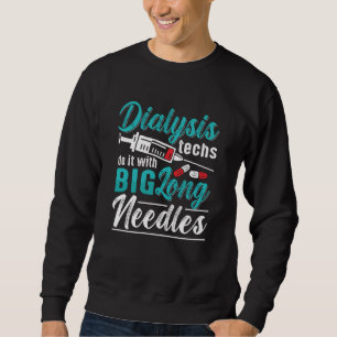 Sweatshirt Les Techniciens Dialyse Le Font Avec De Gros Aigui