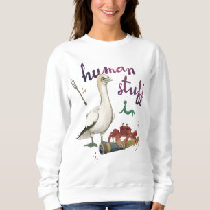 Sweatshirt Les trucs humains de Scuttle