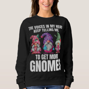 Sweatshirt Les Voix Dans Ma Tête Continuent À Me Dire D'En Ob