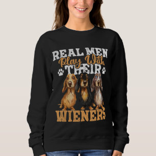 Sweatshirt Les vrais Hommes Jouent Avec Leurs Épouses - Dachs