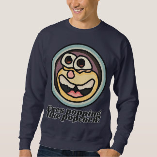 Sweatshirt Les yeux éclatent comme du pop-corn ! | Drôle