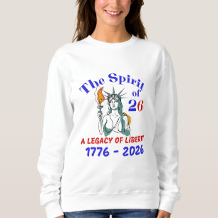 SWEATSHIRT L'ESPRIT DES 26 : UN HÉRITAGE DE LIBERTÉ