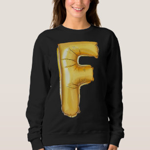 Sweatshirt LETTRE F MAJUSCULE PRÉALABLE CamouflET INITIAL
