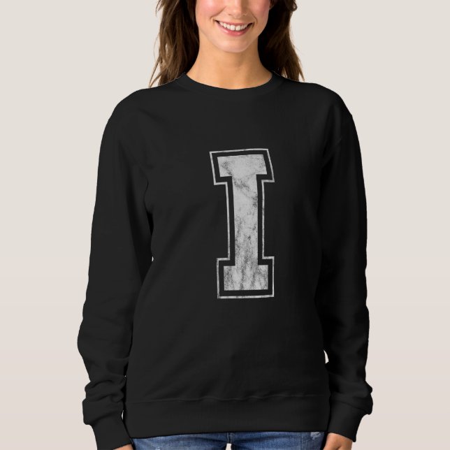 SWEATSHIRT LETTRE GRÂCE I (Devant)