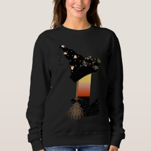 Sweatshirt LETTRE MONÂTRE Halloween L
