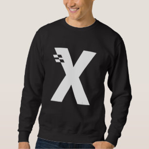 Sweatshirt LETTRE X Alphabet initial