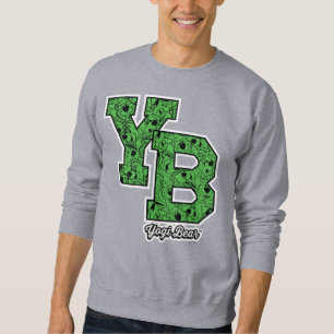 Sweatshirt Lettres de Varsité à motifs de l'ours de Yogi