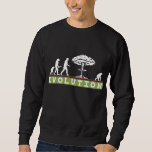 Sweatshirt L'évolution drôle évoluent