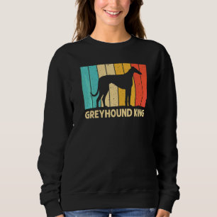 Sweatshirt Lévrier pour homme papa sauvetage de lévrier itali