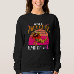 Sweatshirt Lézard à fronce Reptile Herpétologue