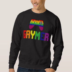 Sweatshirt Lgbt Gamer Gaymer Gay pride Rainbow Gamepad Lgbt