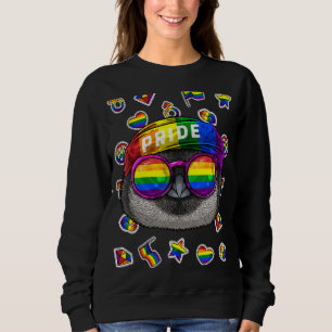 Sweatshirt Lgbt Penguin Mois Gay pride Animal Rainbow Lesbia