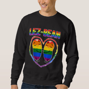Sweatshirt Lgbt Pride Mois Lesbian Pride Lez-Bean Rainbow Fl