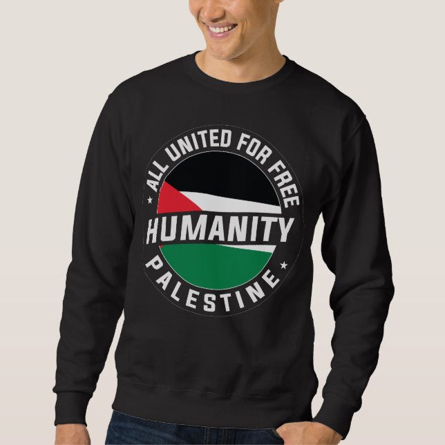 Sweatshirt Libérer la Palestine (Devant)