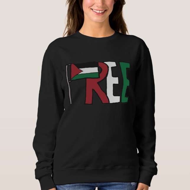 Sweatshirt Libérer la Palestine (Devant)