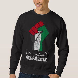 Sweatshirt Libérez La Palestine Arabe Appuyer La Palestine Et
