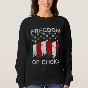 Sweatshirt Liberté De Choix Liberté Médicale Non Mandats Non