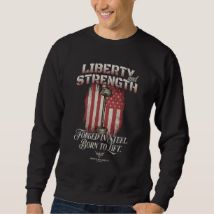 Sweatshirt Liberté Force Acier Forgé   American Iron Athl