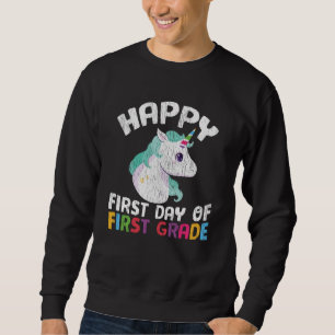 Sweatshirt Licorne de première année Cadeau de rentrée scolai
