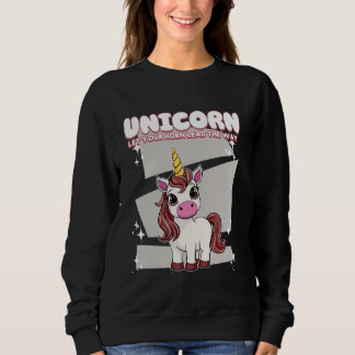 Sweatshirt Licorne laissez votre corne montrer la voie Licorn