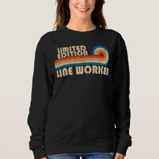 Sweatshirt LIGNE TRAVAILLEUR Funny Titre de l'emploi Professi
