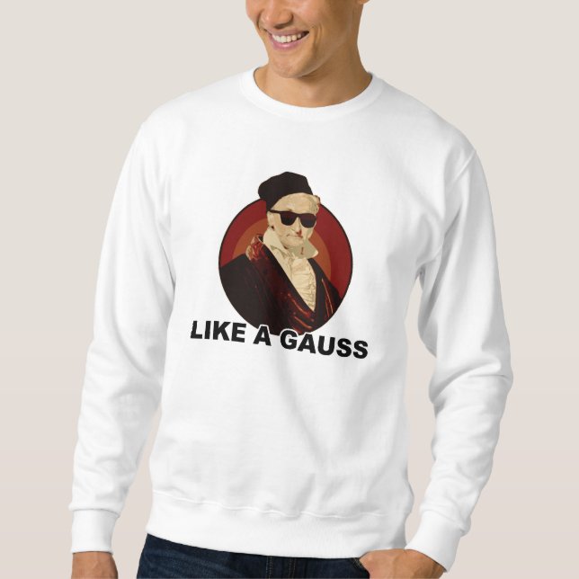 Sweatshirt Like a Gauss (Devant)