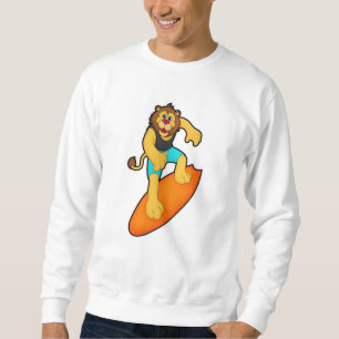 Sweatshirt Lion comme surfer avec Surfer