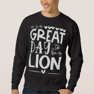 Sweatshirt Lions School Sports Ventilateur Team Spirit Mascot