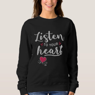 Sweatshirt Liste de l'art de la loi stéthoscope