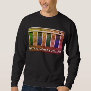 Sweatshirt Little Compton, RI Summer Beach House Cabanas (LC)